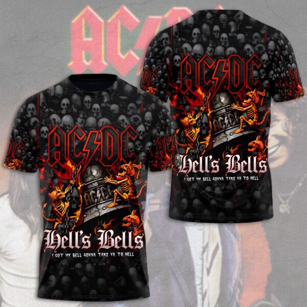 AC/DC 3D T-Shirt – Gift  for Men Women
