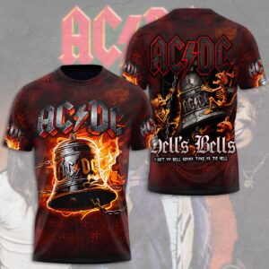 AC/DC 3D T-Shirt – Gift  for Men Women