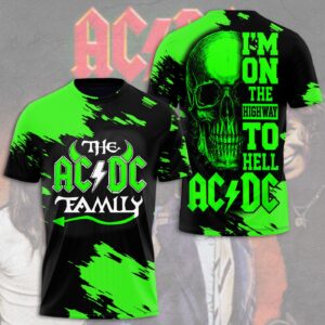 AC/DC 3D T-Shirt – Gift  for Men Women