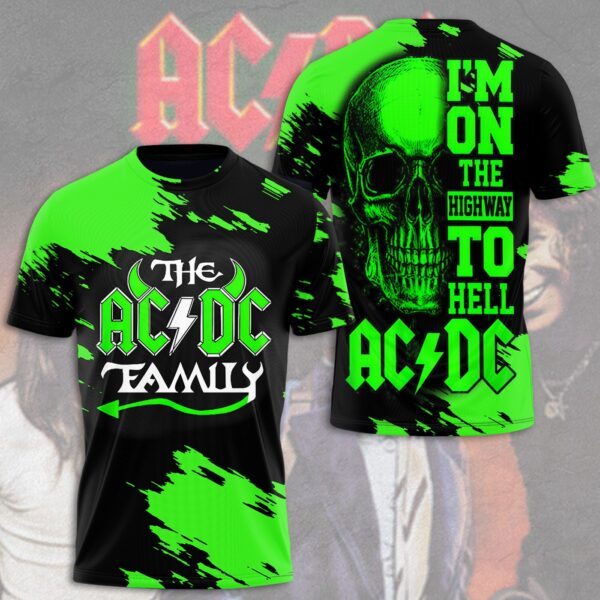 AC/DC 3D T-Shirt – Gift  for Men Women