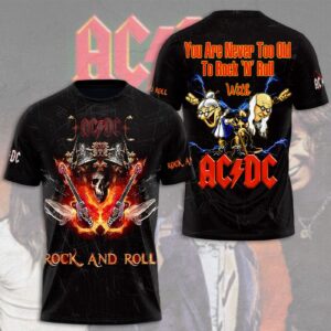 AC/DC 3D T-Shirt – Gift  for Men Women