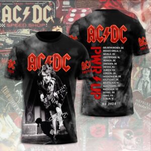 AC/DC 3D T-Shirt – Gift for Men Women