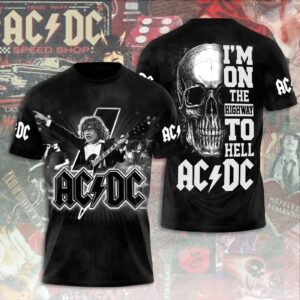 AC/DC 3D T-Shirt – Gift for Men Women