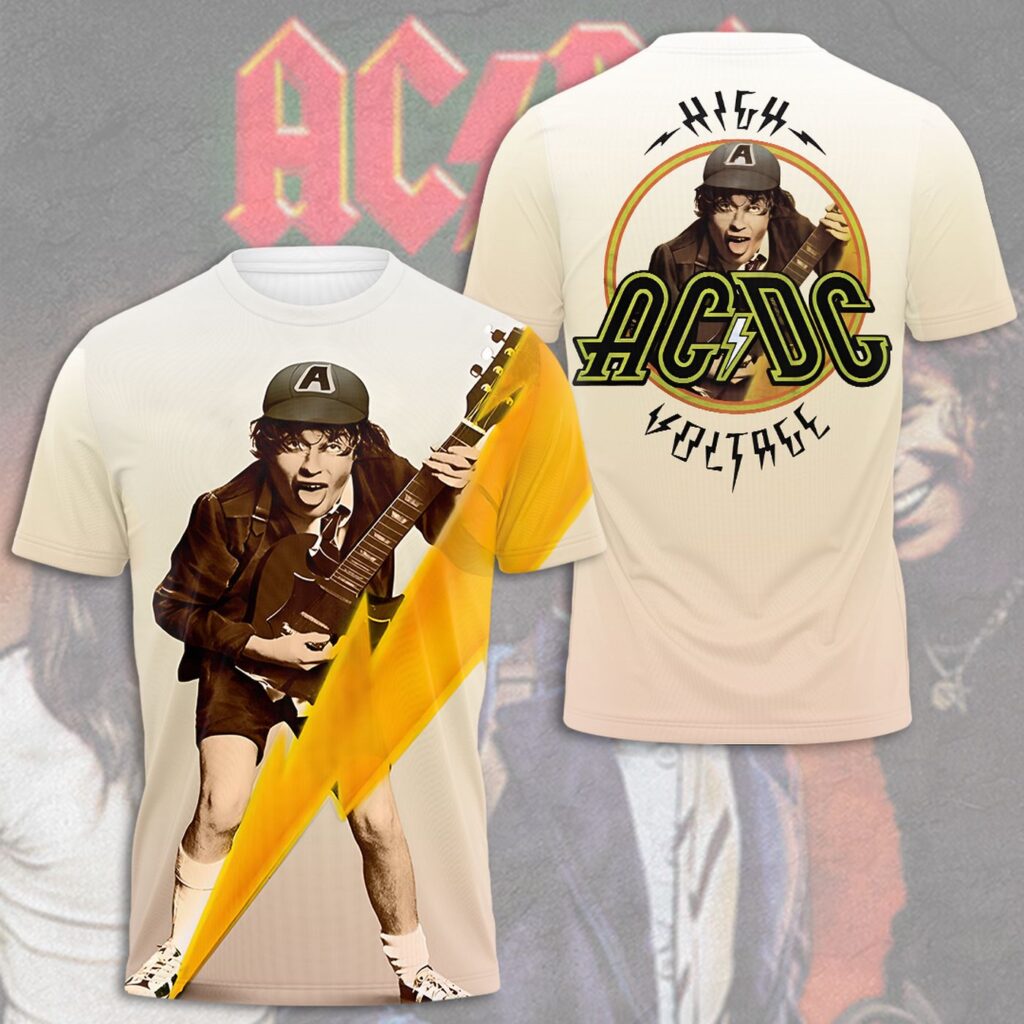 AC/DC 3D T-Shirt – Gift for Men Women AC/DC 3D T-Shirt – Gift for Men Women
