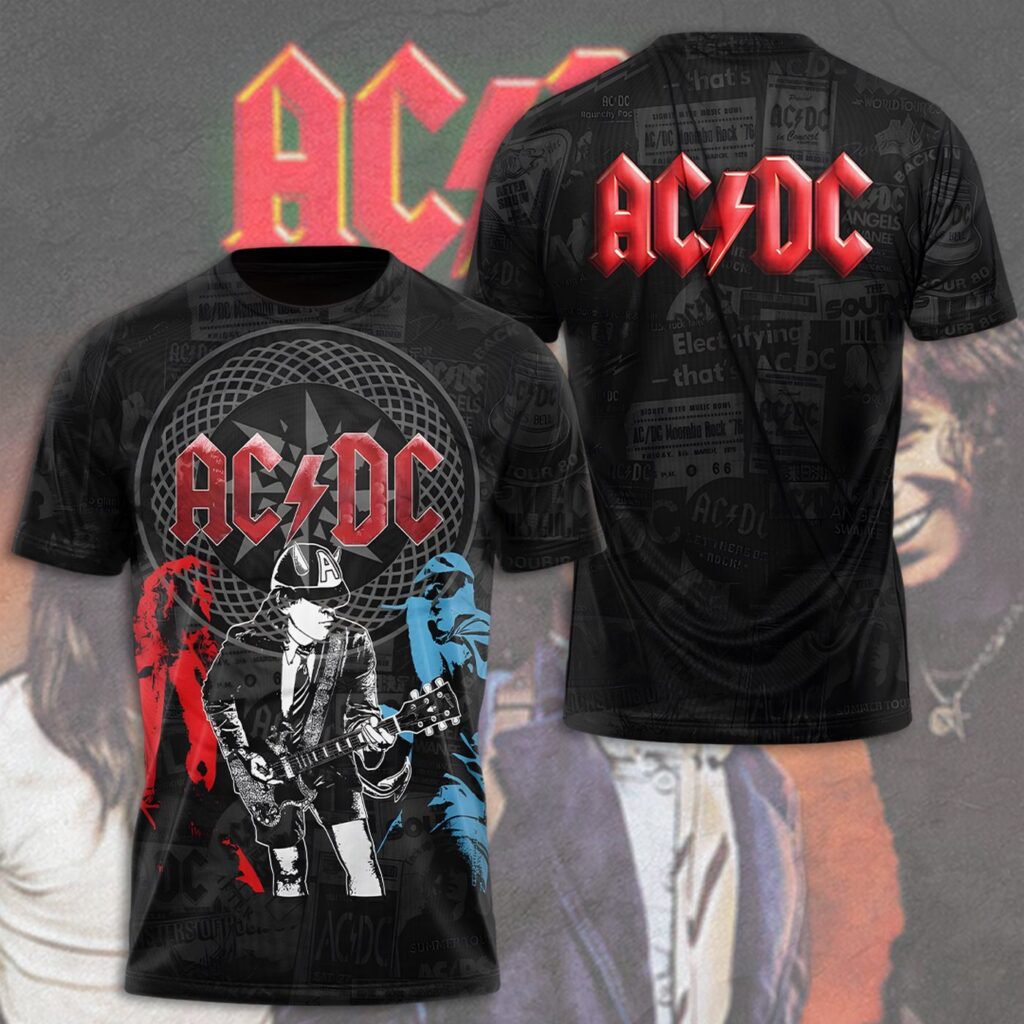 AC/DC 3D T-Shirt – Gift for Men Women AC/DC 3D T-Shirt – Gift for Men Women