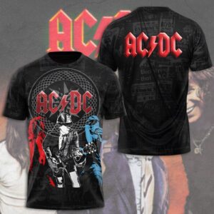 AC/DC 3D T-Shirt – Gift  for Men Women
