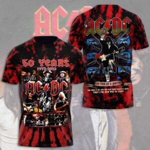 AC/DC 3D T-Shirt – Gift  for Men Women