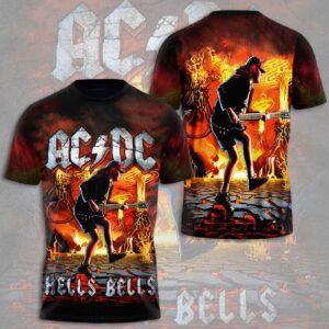 AC/DC 3D T-Shirt – Gift  for Men Women