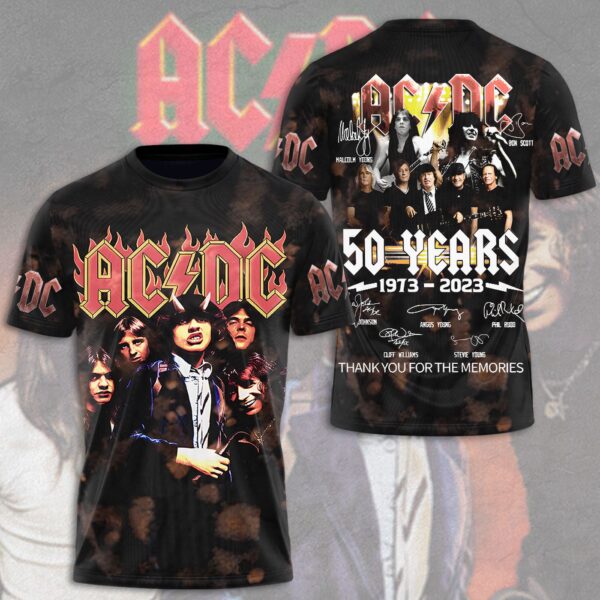 AC/DC 3D T-Shirt – Gift  for Men Women