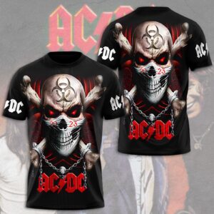 AC/DC 3D T-Shirt – Gift  for Men Women