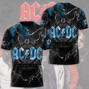 AC/DC 3D T-Shirt – Gift  for Men Women