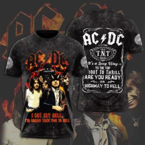 AC/DC 3D T-Shirt Hoodie Sweatshirt – Gift  for Men Women