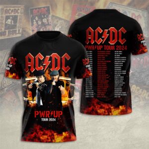 AC/DC 3D T-Shirt Hoodie Sweatshirt – Gift  for Men Women