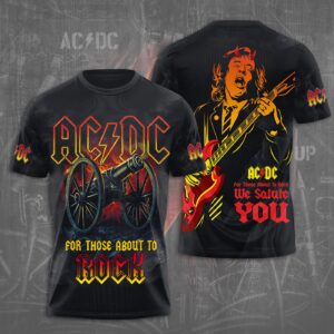 AC/DC 3D T-Shirt Hoodie Sweatshirt – Gift  for Men Women