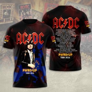AC/DC 3D T-Shirt Hoodie Sweatshirt – Gift  for Men Women