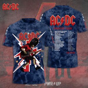 AC/DC 3D T-Shirt Hoodie Sweatshirt – Gift  for Men Women