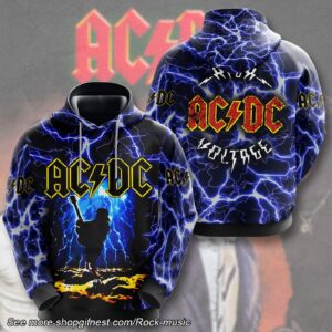 AC/DC 3D T-Shirt Hoodie Sweatshirt – Gift for Men Women 1