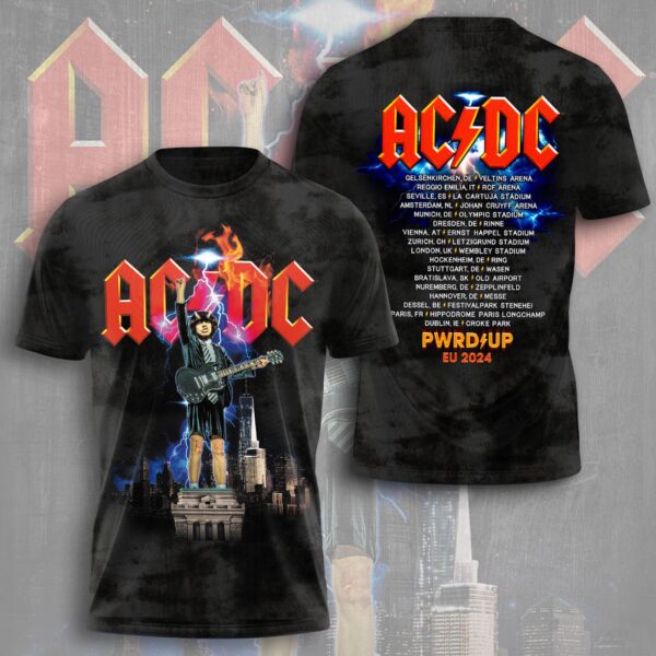 AC/DC 3D T-Shirt Hoodie Sweatshirt – Gift for Men Women