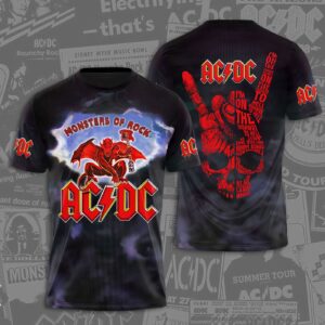 AC/DC 3D T-Shirt Hoodie Sweatshirt – Gift  for Men Women
