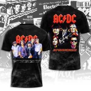 AC/DC 3D T-Shirt Hoodie Sweatshirt – Gift for Men Women