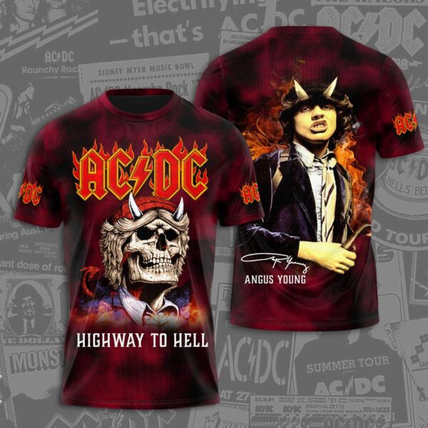 AC/DC 3D T-Shirt Hoodie Sweatshirt – Gift  for Men Women