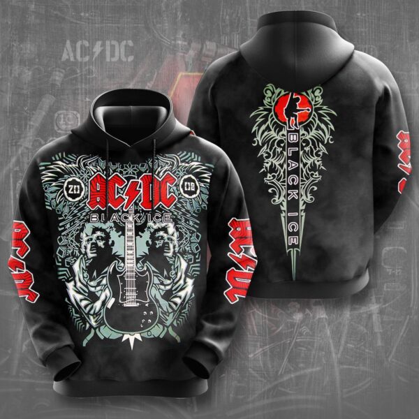 AC/DC 3D T-Shirt Hoodie Sweatshirt – Gift for Men Women