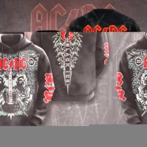AC/DC 3D T-Shirt Hoodie Sweatshirt – Gift for Men Women 3