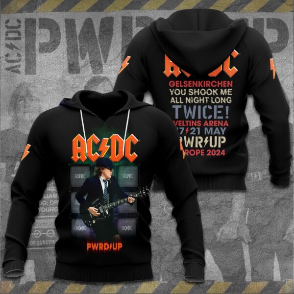 AC/DC 3D T-Shirt Hoodie Sweatshirt – Gift  for Men Women
