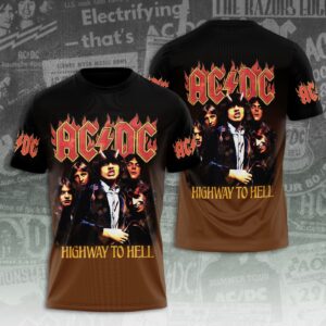 AC/DC 3D T-Shirt Hoodie Sweatshirt – Gift for Men Women