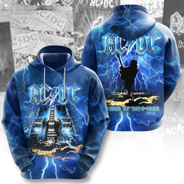 AC/DC 3D T-Shirt Hoodie Sweatshirt – Gift  for Men Women