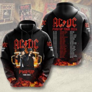 AC/DC 3D T-Shirt Hoodie Sweatshirt – Gift for Men Women 1
