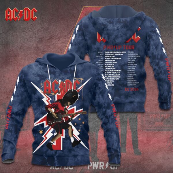 AC/DC 3D T-Shirt Hoodie Sweatshirt – Gift  for Men Women