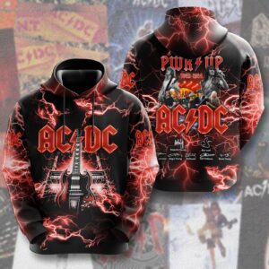 AC/DC 3D T-Shirt Hoodie Sweatshirt – Gift for Men Women 3
