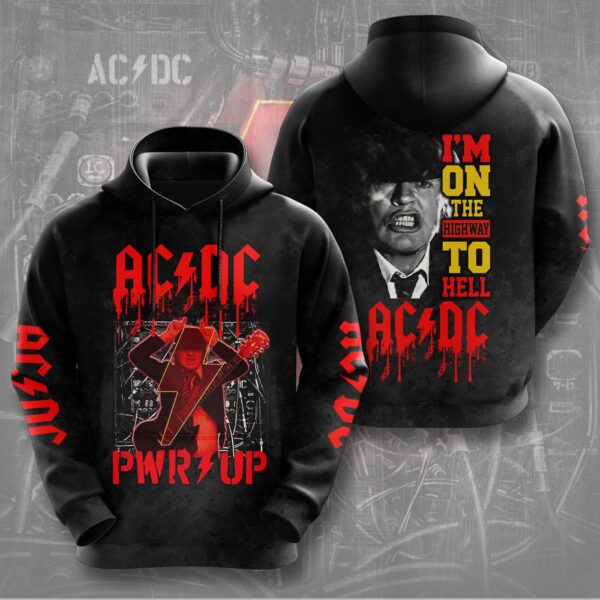 AC/DC 3D T-Shirt Hoodie Sweatshirt – Gift for Men Women
