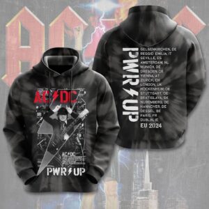 AC/DC 3D T-Shirt Hoodie Sweatshirt – Gift for Men Women 1