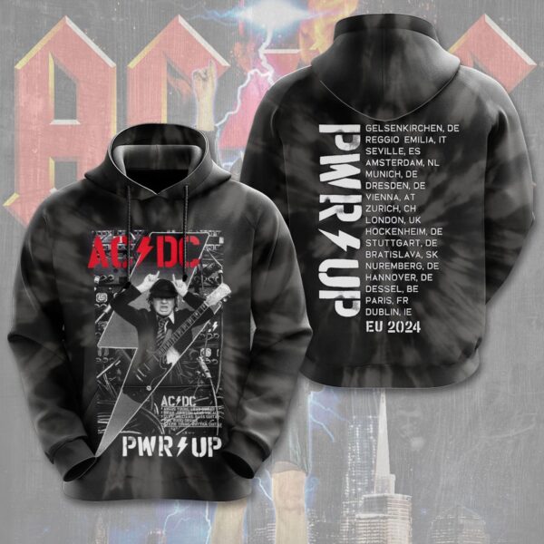 AC/DC 3D T-Shirt Hoodie Sweatshirt – Gift for Men Women