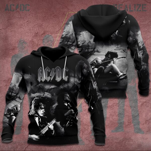 AC/DC 3D T-Shirt Hoodie Sweatshirt – Gift for Men Women
