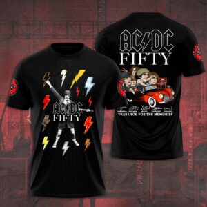 AC/DC 3D T-Shirt Hoodie Sweatshirt – Gift  for Men Women