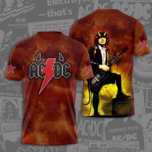 AC/DC 3D T-Shirt Hoodie Sweatshirt – Gift  for Men Women