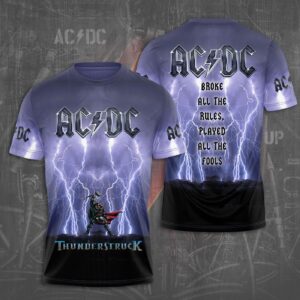 AC/DC 3D T-Shirt Hoodie Sweatshirt – Gift  for Men Women