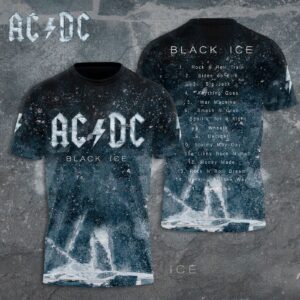 AC/DC 3D T-Shirt Hoodie Sweatshirt – Gift for Men Women