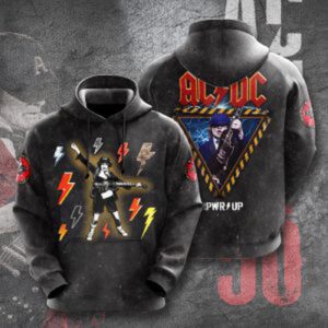 AC/DC 3D T-Shirt Hoodie Sweatshirt – Gift for Men Women 3