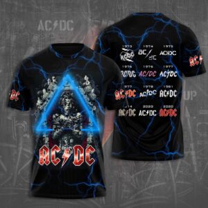 AC/DC 3D T-Shirt Hoodie Sweatshirt – Gift  for Men Women