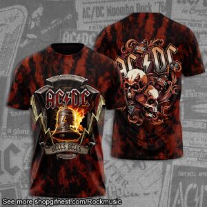 AC/DC 3D T-Shirt Hoodie Sweatshirt – Gift  for Men Women
