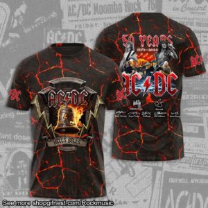 AC/DC 3D T-Shirt Hoodie Sweatshirt – Gift  for Men Women