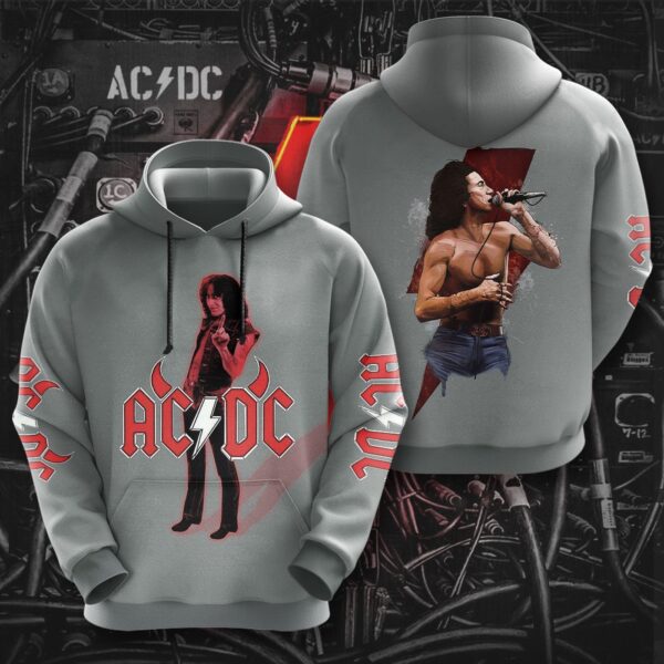AC/DC 3D T-Shirt Hoodie Sweatshirt – Gift  for Men Women