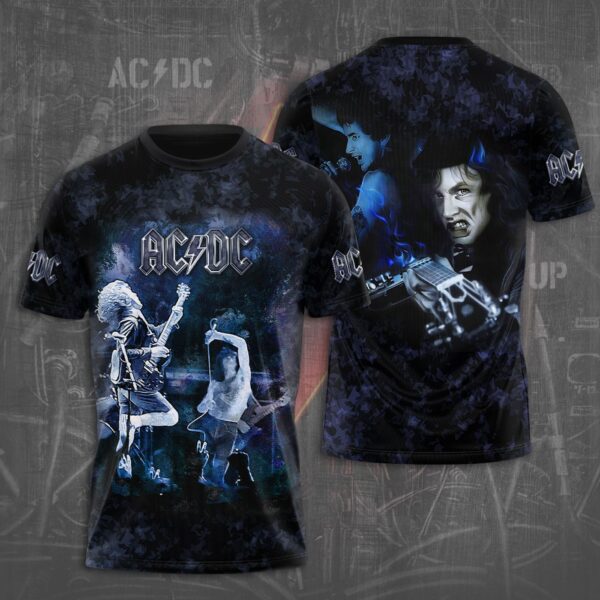 AC/DC 3D T-Shirt Hoodie Sweatshirt – Gift  for Men Women