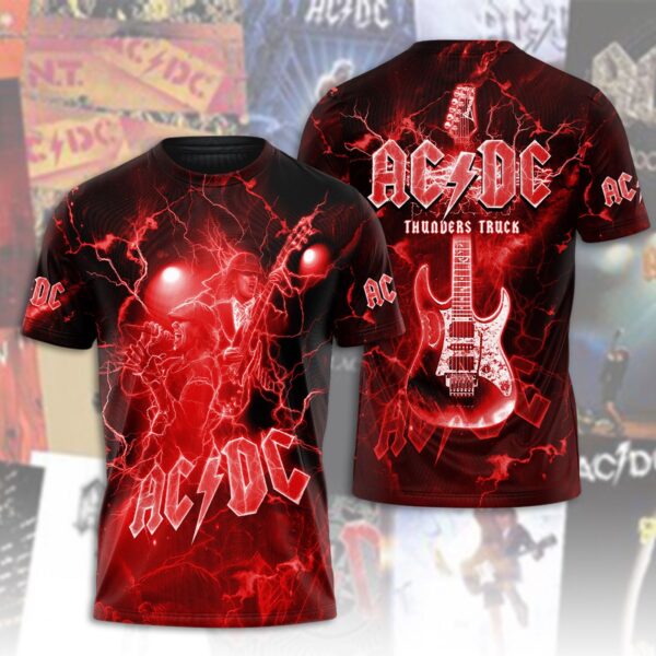 AC/DC 3D T-Shirt Hoodie Sweatshirt – Gift  for Men Women