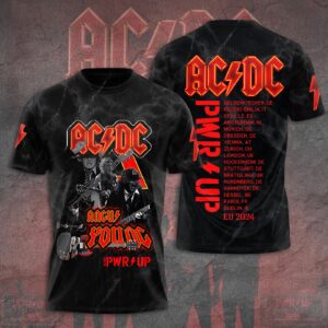 AC/DC 3D T-Shirt Hoodie Sweatshirt – Gift for Men Women