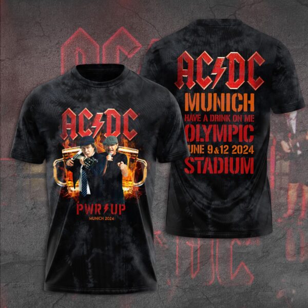 AC/DC 3D T-Shirt Hoodie Sweatshirt – Gift  for Men Women